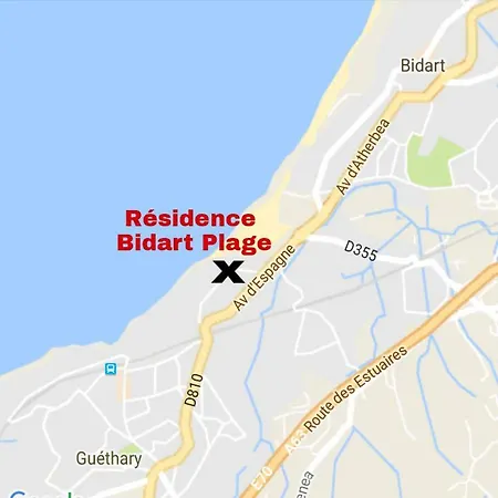 Residence Bidart Plage Uhabia Exterior foto